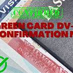 confirmation number for green card lottery